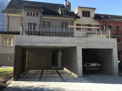 Ersatzneubau Garage / Carport Freulergüetli 1 Glarus