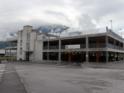 Neubau Parkhaus Läderach Bilten