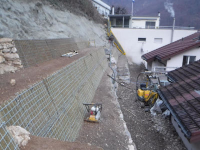 Hangsicherung Wiesenrain Mitlödi