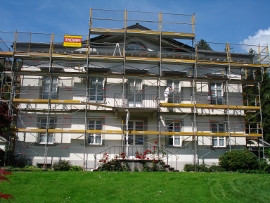 Dach- und Fassadensanierung Villa Landstrasse Glarus