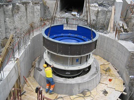 Neubau Kraftwerk Holenstein Glarus
