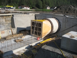 Neubau Kraftwerk Linth Linthal